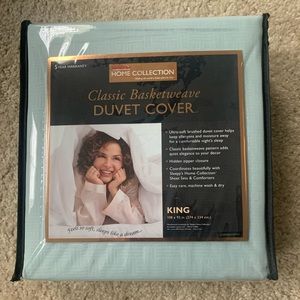 COPY - King Size Classic Basketweave Duvet Cover